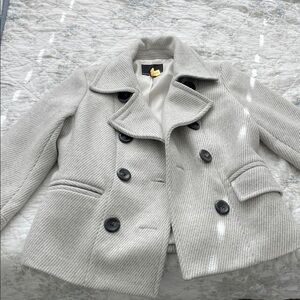 Banana Republic White Textured Fabric